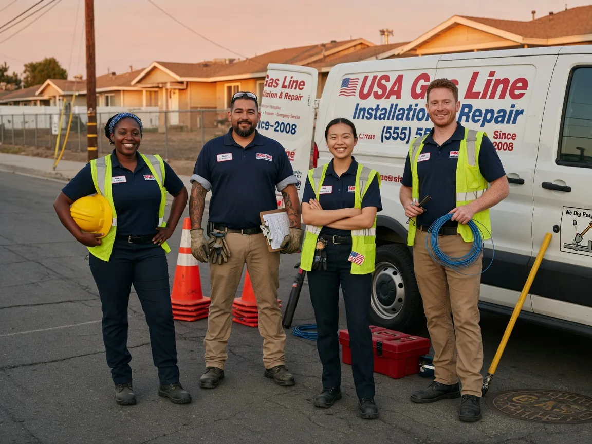 Gas Line Installation company in Lancaster, MN
